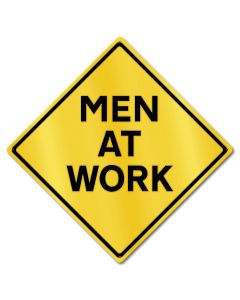 Men AT Work Caution