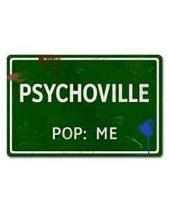 Psychoville Me Grunge Road Sign