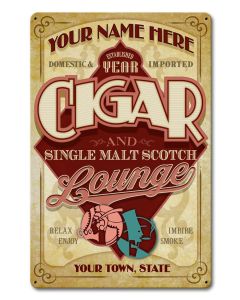 Cigar Lounge - Personalized