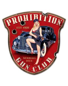 Prohibition Gun Club Shield