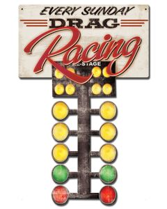 Drag Racing Vintage Sign