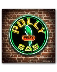 Polly Gas Sign