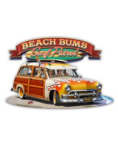 1951 Surf Woody Banner
