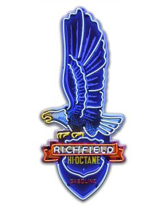 Richfield Sign 11 x 24 Custom Shape