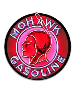 Mohawk Neon Sign 16 x 16 Custom Shape
