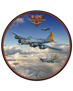 B-17 Flying Fortress 28 x 28 Round