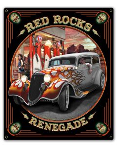 Red Rocks Renegade 15 x 18 Custom Shape