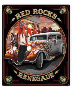 Red Rocks Renegade 30 x 36 Custom Shape