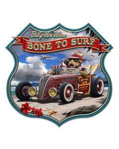 Bone To Surf 18 x 18 Custom Shape