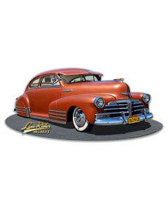 1948 Chevy Low Rider Metal Sign 16in X 7in