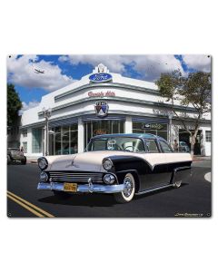 Beverly Hills Ford Metal Sign 30in X 24in