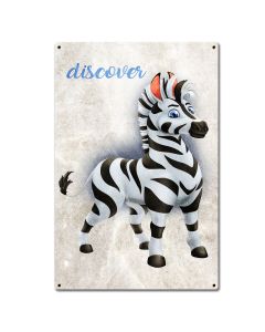 Discover Zebra 16 x 24 Satin