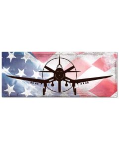Planes Corsair American Flag