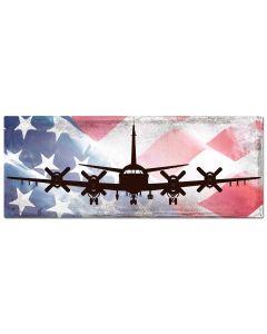 Planes P3 Orion American Flag