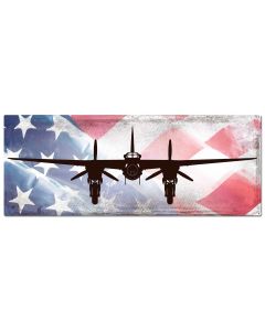 Planes Mosquito DH 98 American Flag