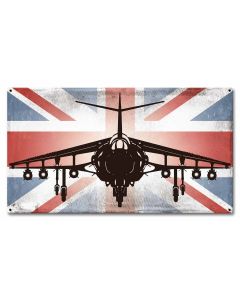 Planes Harrier UK Flag