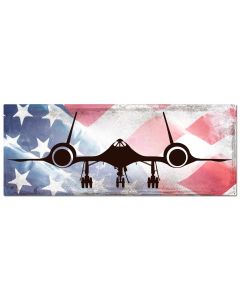 Planes SR-71 American Flag