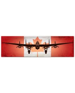 Planes Lancaster Canadian Flag