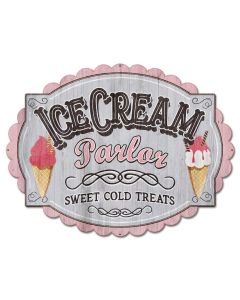 Ice Cream Parlor 30 x 23 Custom Shape