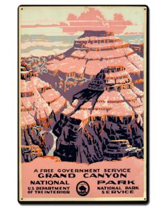 Grand Canyon National Park Vintage Sign
