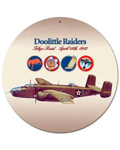Doolittle Raiders Vintage Sign