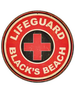 Lifeguard Blacks Beach Vintage