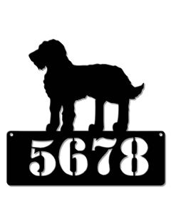 Goldendoodle Address  Sign - Personalized