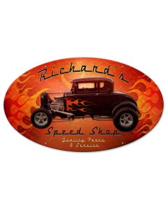 Speed Shop Hot Rod - Personalized