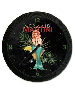 Mermaid Martini Clock