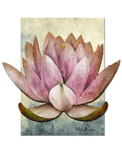 3-D Lotus Painting