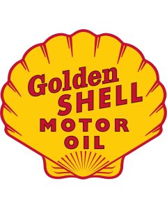 Golden Shell Oil 30 x 27 Custom Shape
