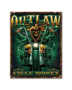 Outlaw 18 x 24 Custom Shape