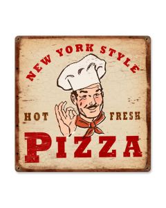 New York Pizza Vintage Sign