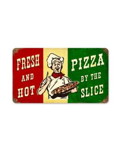 Pizza Slice Vintage Sign