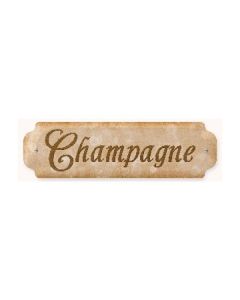 Champagne Vintage Sign