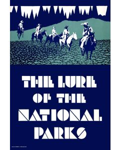 Lure National Parks Vintage Metal Sign