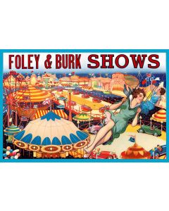 Foley And Burk Vintage Metal Sign