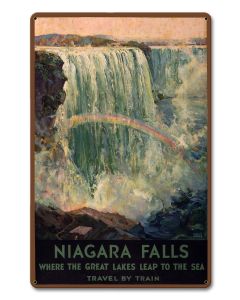 Niagara Falls 12 X 18 vintage metal sign