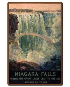 Niagara Falls 16 X 24 vintage metal sign