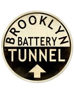 Brooklyn Tunnel Vintage Sign