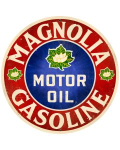Magnolia Motor Oil Vintage Sign