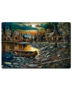 High Country Retreat, Featured Artists/Jim Hansel Art, Satin, 36 X 24 Inches