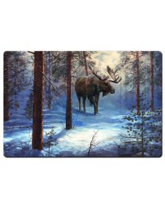 Moose In The Winter, Featured Artists/Jim Hansel Art, Satin, 36 X 24 Inches
