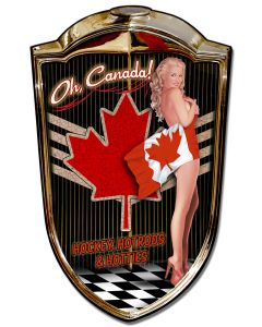 Grill Sign Canadian Babe, Featured Artists/Lethal Threat, Plasma, 24 X 36 Inches