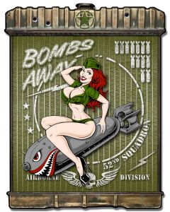 Radiator Bombs Away, Featured Artists/Lethal Threat, Plasma, 24 X 32 Inches
