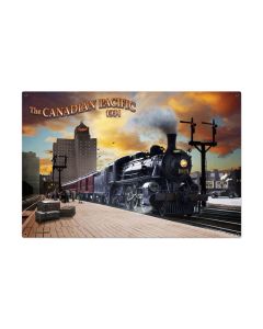 Canadian Pacific, Metal Sign, Metal Sign, 36 X 24 Inches