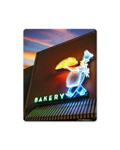 Bakery, Food and Drink, Metal Sign, 12 X 15 Inches