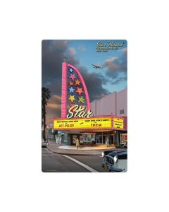 Star Theatre, Metal Sign, Metal Sign, 24 X 36 Inches