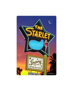 The Starlet, Metal Sign, Metal Sign, 24 X 36 Inches