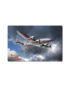 Lockheed Constellation 18x12, Allied Military, Round Metal Signs, 18 X 12 Inches